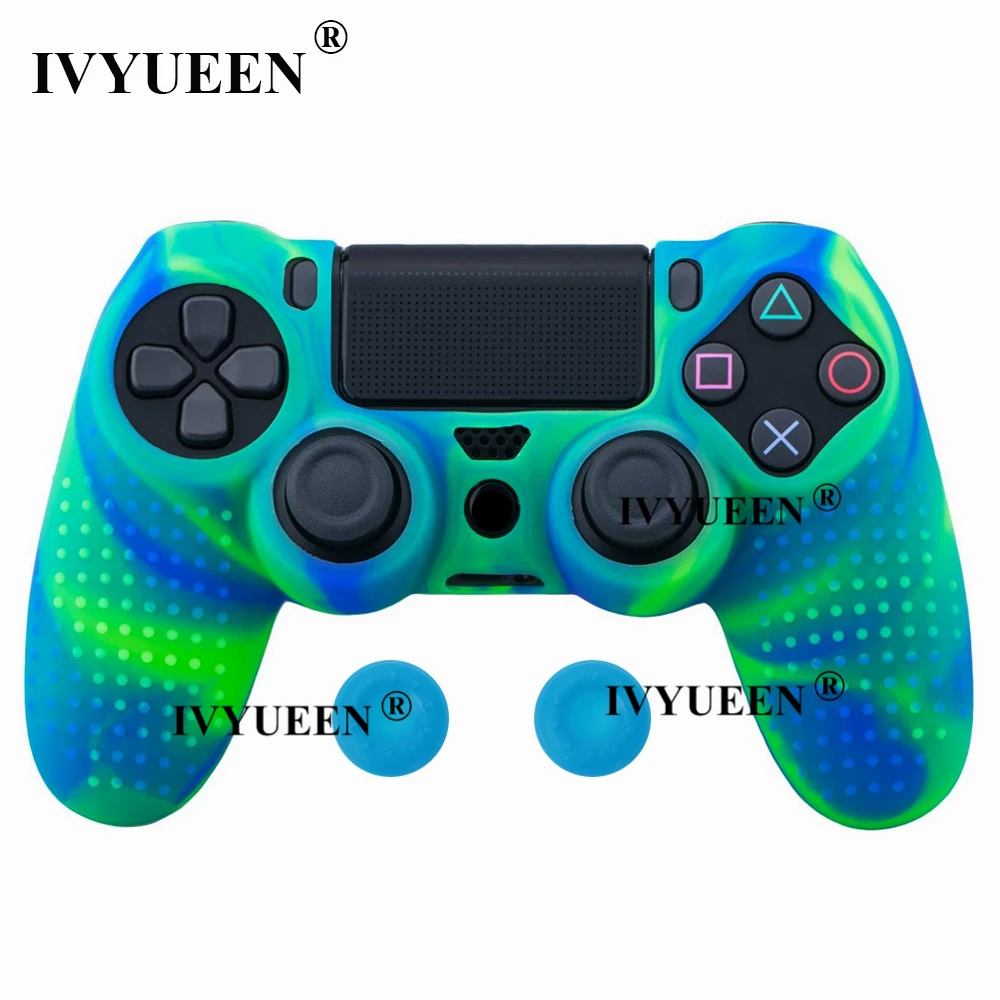 for Sony PlayStation dualshock 4 ps4 pro slim controller silicone case skin 15