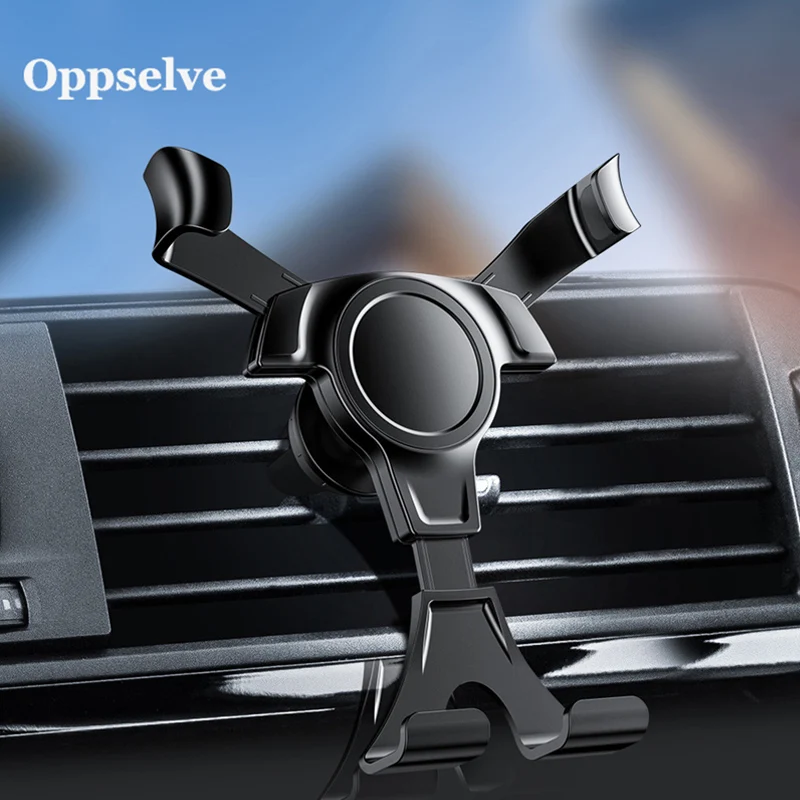 

Oppselve Universal Car Phone Holder for iPhone Samsung Huawei Gravity Car Air Outlet Phone Bracket Support for Cellphones Stand