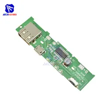 Diymore 18650 carregador de bateria pcb placa 5 v 2a telefone móvel usb micro usb power bank led indicador placa módulo para xiaomi huawei(China)