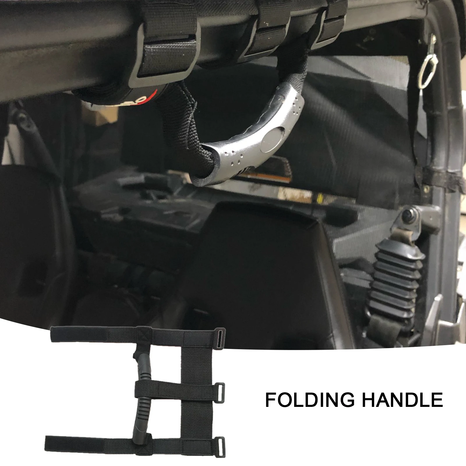 UTV ATV Universal Sports Roll Bar Cages Grab Handle Hold For Jeep For Can-am Commander Maverick X3 1000 Polaris RZR Ranger atv accessories car modification accessories