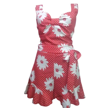 

Fashion Suit Cute Casual 2 Piece Set Lotus Leaf Bandage Sleeveless Top And Skirt Shorts Suit Ladies Print Summer Sexy Club Suit