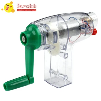 

Small Hand Generator Children Experimental Apparatus For Physics Education