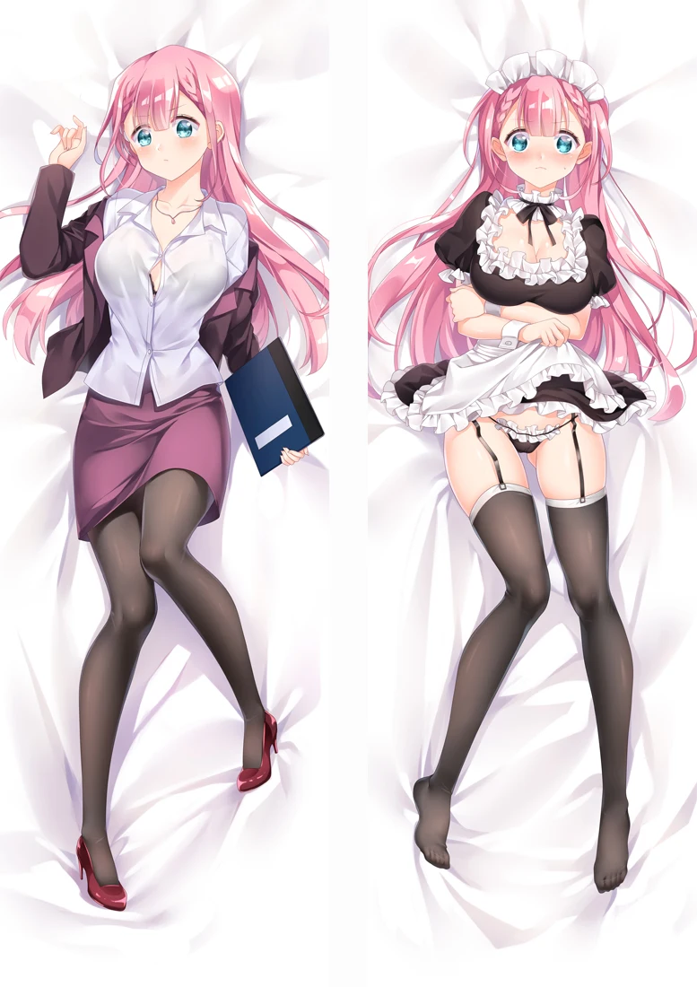 Чехол с аниме Bokutachi wa Benkyou ga Dekinai Dakimakura персонажи Mafuyu Kirisu BokuBen чехол подушкой для