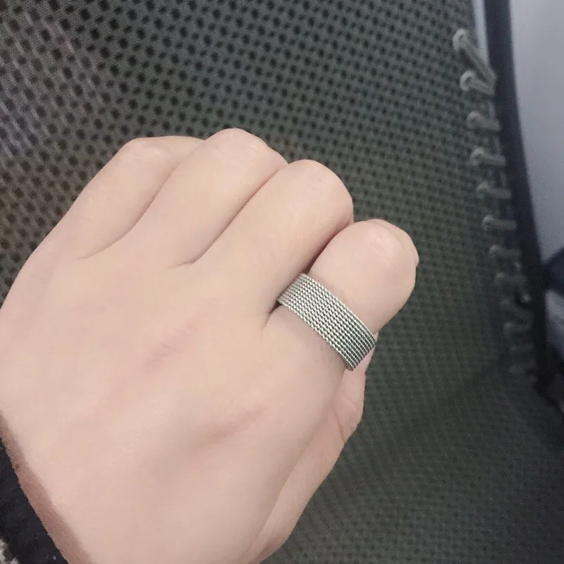 BTS V Knuckle Mesh Rings Jewelry