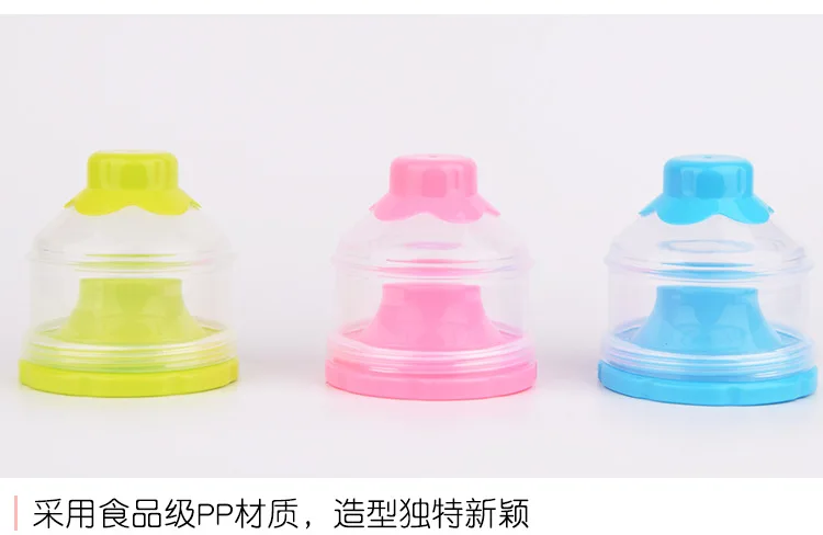 Multi-functional Separate Three-layer Milk Powder Boxes Milk Container Portable Nursing Large-Volume Baby Storage