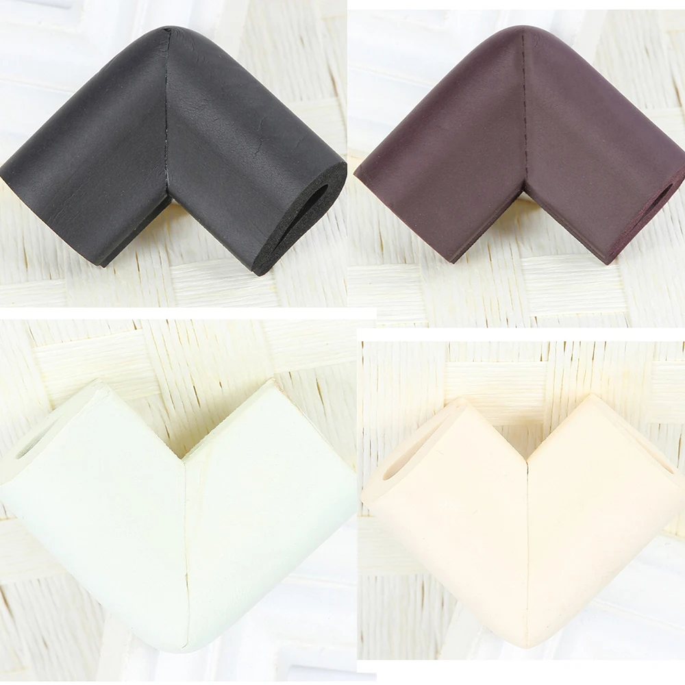 4 Uds en forma de U de protectores para las esquinas de las mesas para los niños diseño grueso esquinas bebé protecciones de seguridad de bordes de protección esencial nuevo