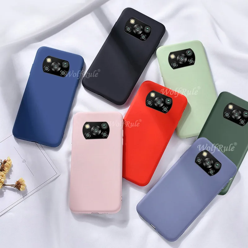 For Fundas Xiaomi Poco X3 Pro Case Shockproof Liquid Silicone Cover Note 9 T F3 | Мобильные телефоны и аксессуары
