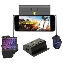 MeterMall Phone Gamepad Android Pubg Controller Gaming Keyboard Mouse To PC Converter Adapter for IPhone g1x phone gamepad android pubg controller gaming keyboard mouse to pc converter adapter for iphone free shipping and gift