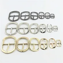 

5pcs 12/15/20/25/32/38mm Bag Strap Buckles Metal Belt Pin Buckles Handbag Webbing Clasp DIY Leather Crafts Sewing Accessories