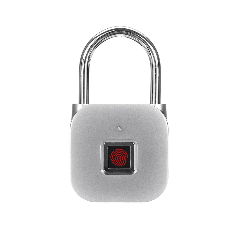 

Fingerprint Lock Smart Padlock Electronic Fingerprint Lock for Lockers Household Storage Lock Luggage Lock