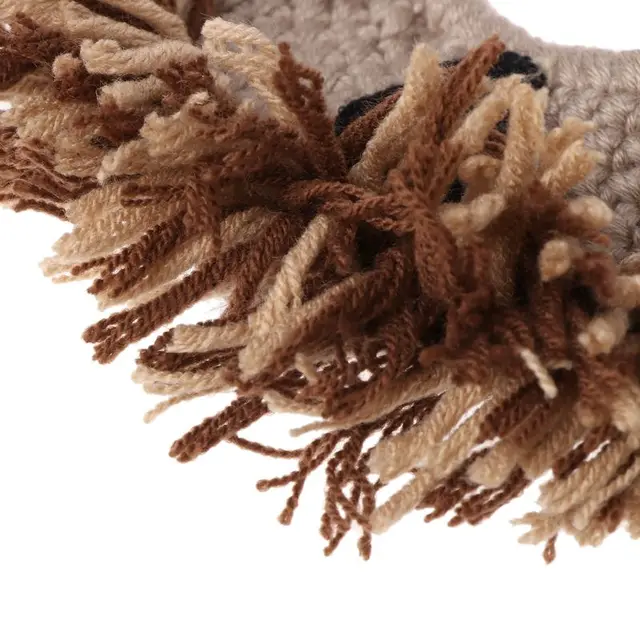 Animal Camera Buddies Lens Accessory for Child/Kid/Pet Photography Knitted Lion Octopus Teaser Toy Lens Posing Photo Props R9JD 4