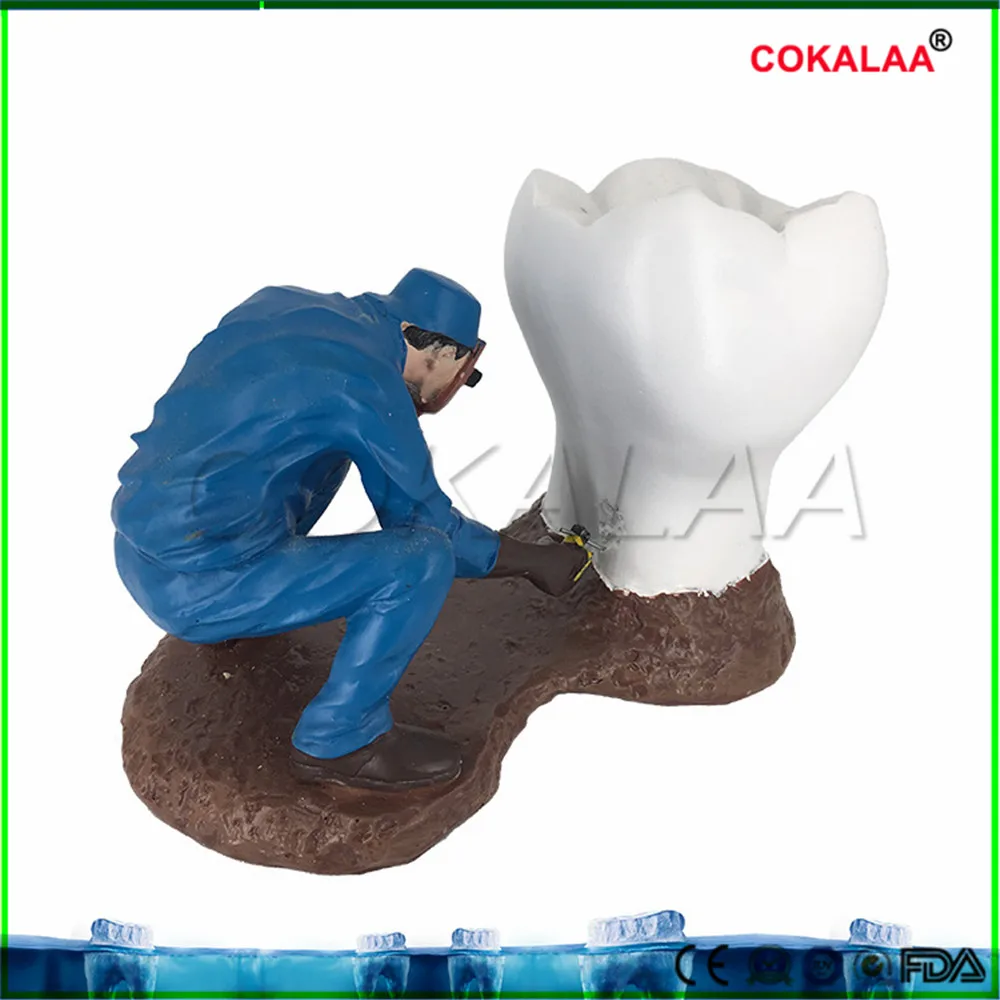 Стоматологические артарные зубы ручной работы подарок для дантиста изделия из смолы стоматологическая клиника декоративная отделка изделия творческие подарочные товары