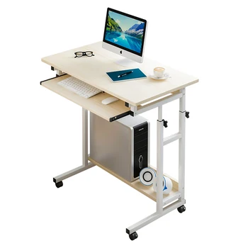 

Removable Computer Desk Desktop Table Home Bedroom Lift Bedside Table Lazy Table Simple Modern Desk Writing Desk