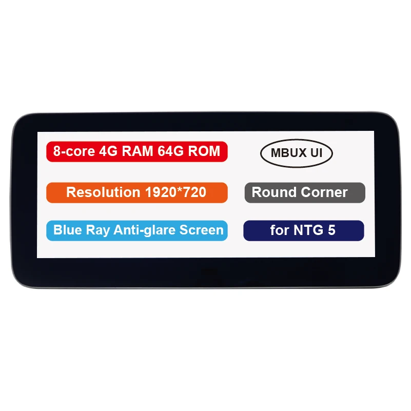 4-64G round NTG5 Carsara Android дисплей для Benz CLA/GLA/A класс W176 16-17 10,2" сенсорный экран gps-навигация, радио, стерео Мультимедийный Плеер - Цвет: 4-64G round NTG5