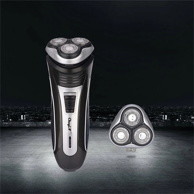 

CkeyiN Men Shaver Shaving Machine Beard Trimmer Floating Razor Mustache Cutter Hair Removal Sideburn Trimer+1 Replacement Blade