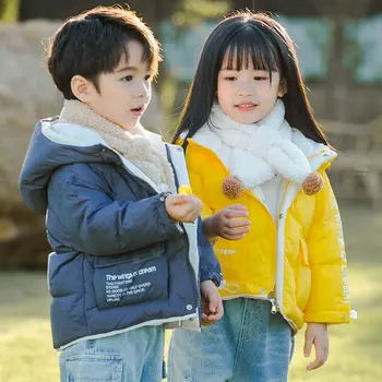 

2020 Kids 3-8 Years Winter Clothes Autumn and Winter Children's Down Jacket Baby Girl Down Coat Toddler Boy Winter Clothes