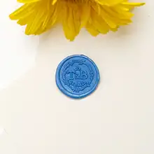 Новинка! Индивидуальные инициалы печать воска/пользовательские монограммы свадебные печати/свадебные приглашения печать/на заказ Свадебная печать