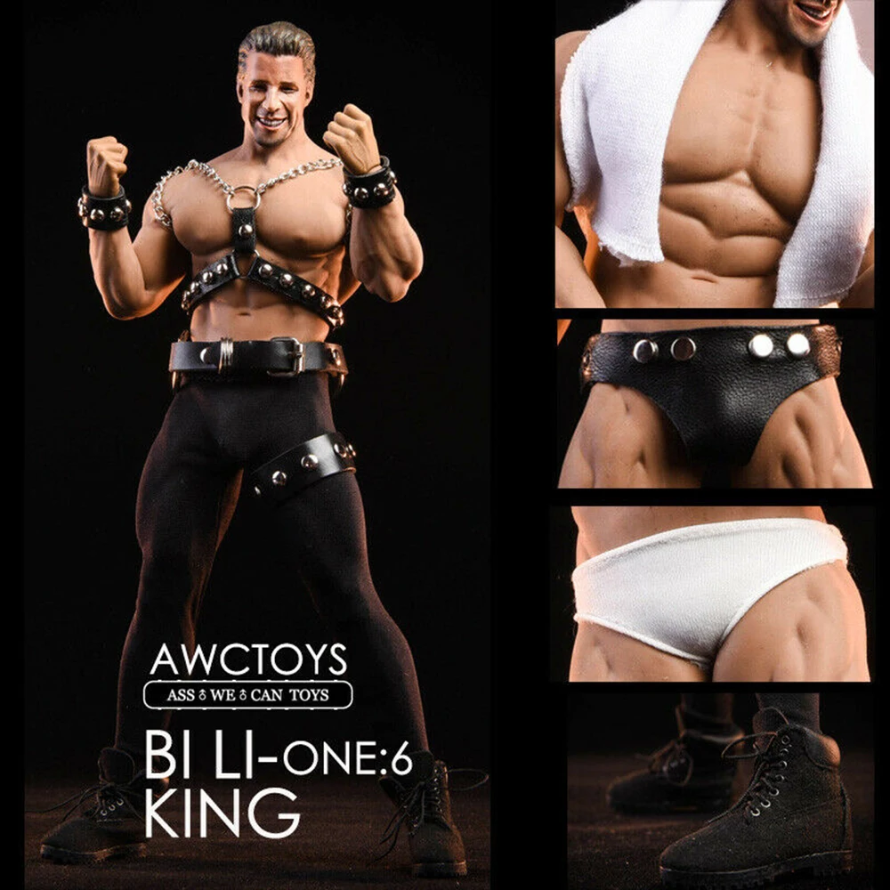 AWCTOYS AWC01 1/6 Bi Li King Head Набор для лепки и одежды для 1" TBleague мужской Бесшовный корпус M35 Body