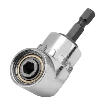 

105 Angle Screwdriver Set Socket Holder Adapter Adjustable Bits Drill Bit Angle Screw Driver Tool 1/4 Hex Bit Socket Step Drill