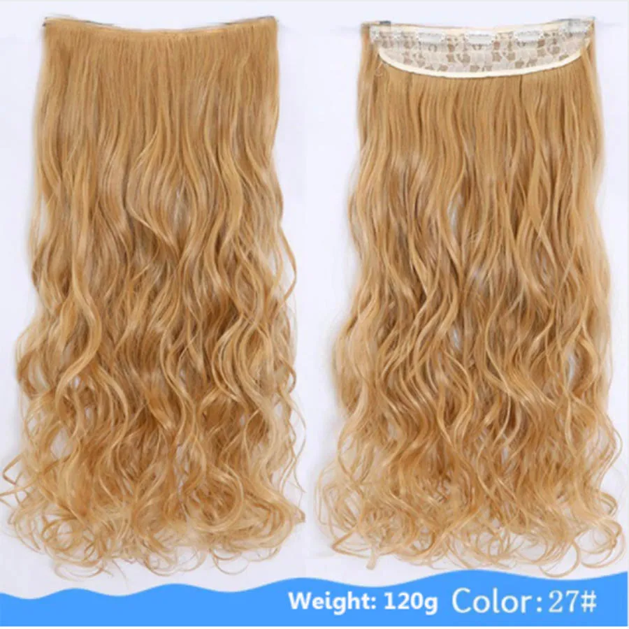LANLAN бесшовное невидимое наращивание волос с длинными вьющимися волосами и большим объемом женский цвет пять карт волос с