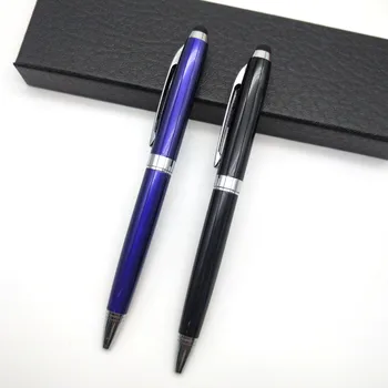 

Free shipping 500pcs/lot customized logo metal pen; promotional ballpoint pen; writing pen mp45