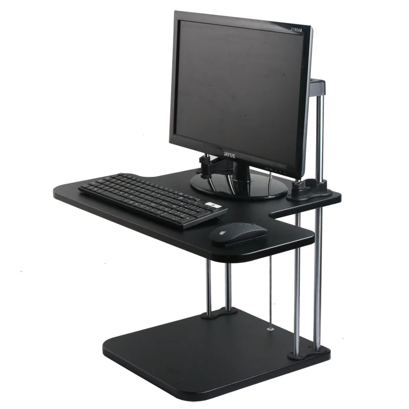

The Stand-type Notebook Computer Lifting Table Is Provided with A Desk Desk and A Desk Laptop Stand