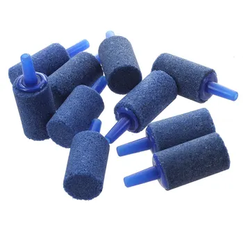 

Blue Fish Tank Cylinder Aquarium Bubble Air Stones 15mmx25mm 10 Pcs