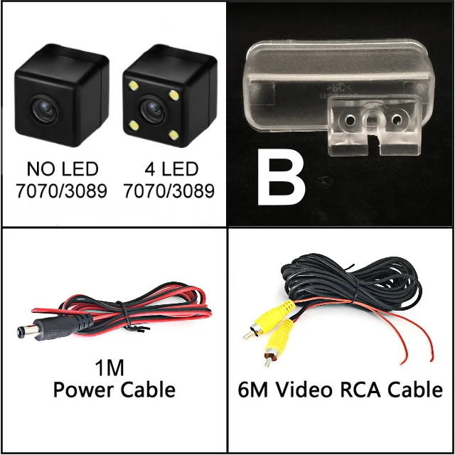B Wire n Camera Для peugeot Partner для Citroen Berlingo SpaceTourer C8 Перемычка Автомобильная обратная резервная парковочная камера заднего вида HD CCD Водонепроницаемая - Название цвета: B Wire n Camera