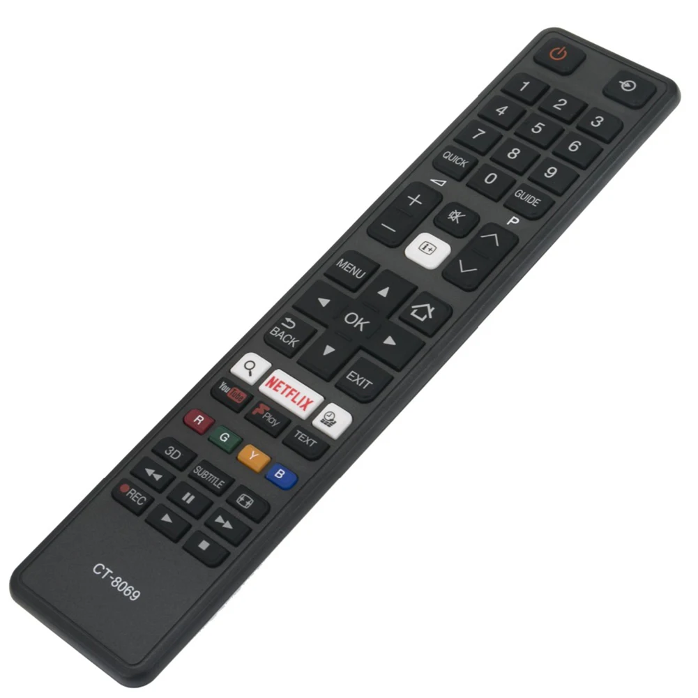 Replaced Remote Control for Toshiba TV 32W2863DB 40L2863DB 43L2863DB 