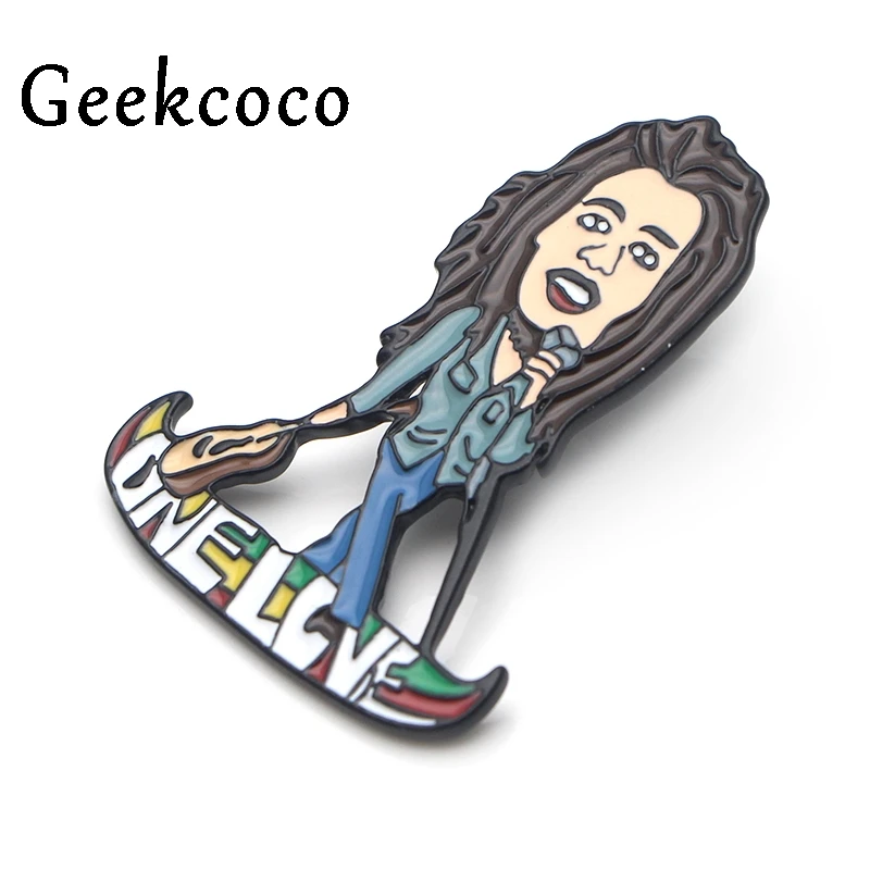 Geekcoco, модная эмалированная булавка, мультфильм, милый персонаж, брошь, коллекция, Металлический Нагрудный Знак, броши для женщин, мужчин, ювелирное изделие, подарок J0577