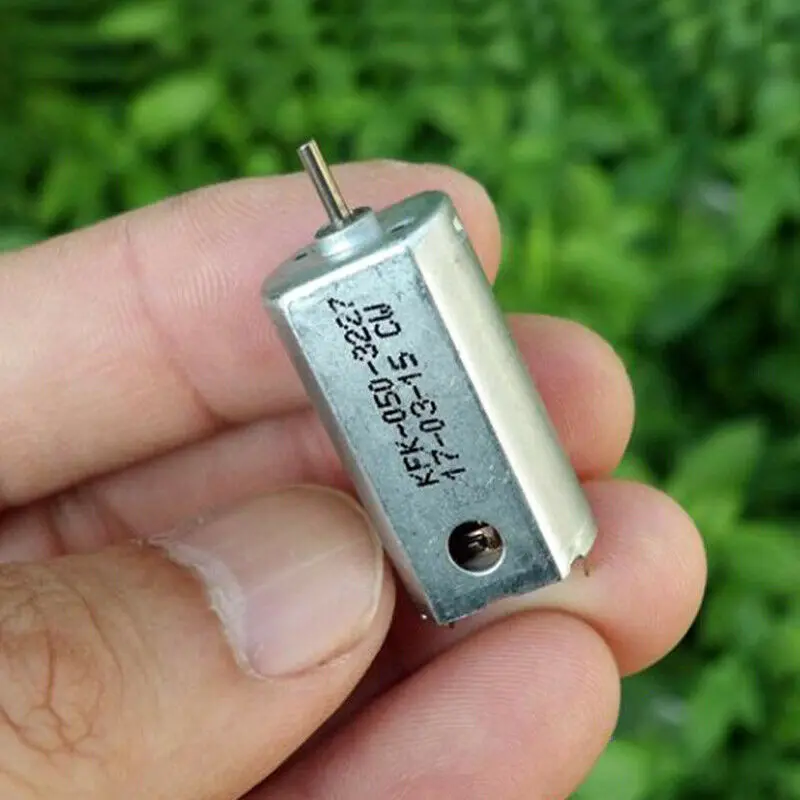 Mini FK-050 HM Motor DC 3V-4.2V 3.7 25200RPM Micro Small 050 Motor Strong Magnetic High Speed Carbon Brush RC Toy Airplane Model