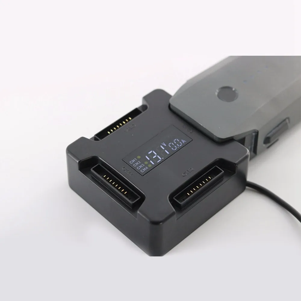 4 in 1 Drone Battery Charging Hub for DJI Mavic Pro Platinum Drone Portable Multi Battery Charging Hub With Display Accessory