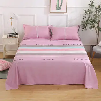 

3Pcs/Set Plant cashmere three-piece pillowcase dabal bed sheet bed sheet double bed with pillow cover Bedding set of 3