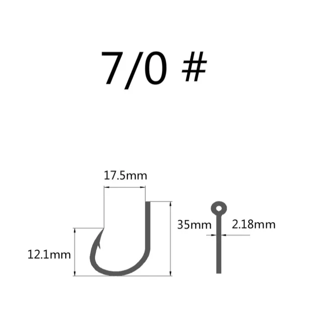 50pcs Mustad Hooks Jig Bait Deep Ocean  10827np# 4X Strong  Barbed Fishhook  Pesca Anzol Iron Board G