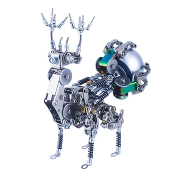 

NFSTRIKE DIY Metal Assembly Phantom Deer Model 3D Phantom Deer Puzzle Kits Metal Diy Assembly Model 3d Toys For Kids Boys