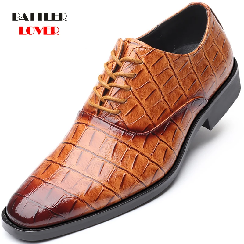 2019 Men Formal Shoes Office Social Designer Men