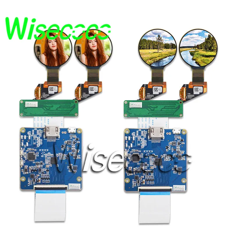 Wisecoco Flexível Oled Display 1.39 Polegada Círculo Redondo Amoled Tela Dupla 400*400 Mipi Placa de Controlador para Relógio Inteligente - Imagem 4