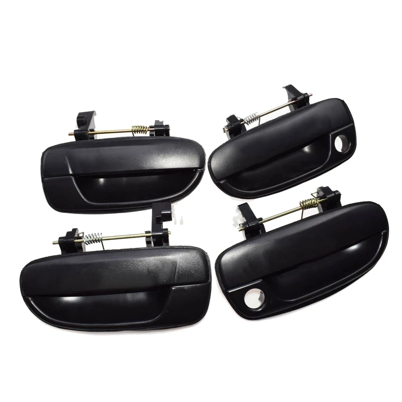 4PCS(Front Rear Left Right)Outer Outside Exterior Door Handle Black for Hyundai Accent 2000-2005 New | Автомобили и мотоциклы