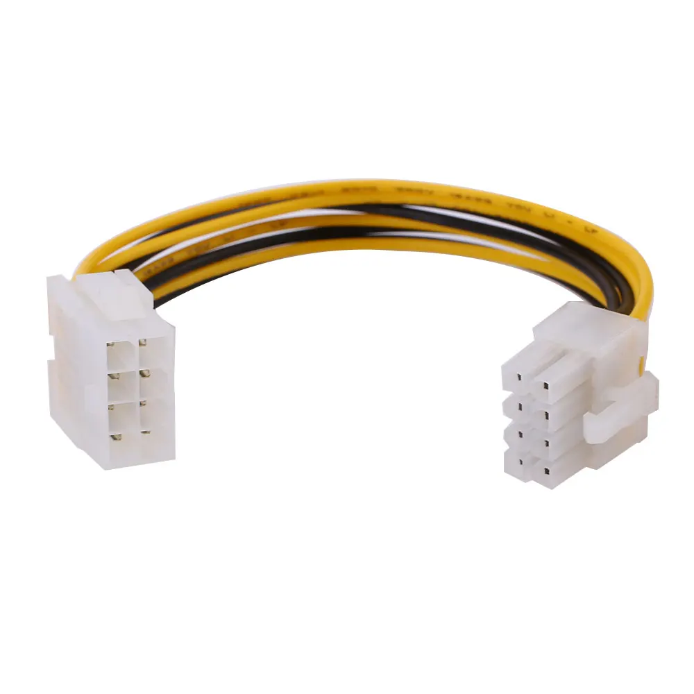 

XL221-225 8 Pin 12V Male to Female Plug CPU Motherboard Power Supply Cable Multicolor Computer Cables Connector