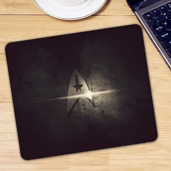 

Star Trek Logo Natural Rubber Computer Desk Keyboard Mousepad Game Gamer Gaming Mice Mat Anti-Slip Rectangle Mause Mouse Pad