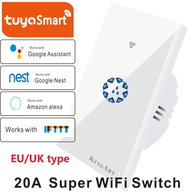 ЕС/Великобритания/США/AU Wifi бойлер сенсорная смарт-панель приложение Tuya дистанционное управление голосовой таймер водонагреватель работает с Alexa google home