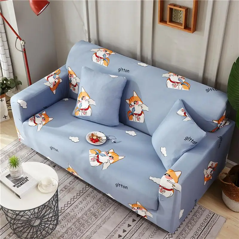5 Чехол для дивана все включено Противоскользящий секционный эластичный Полный Чехол для дивана диван-полотенце Одноместный/Два/три/Четырехместный