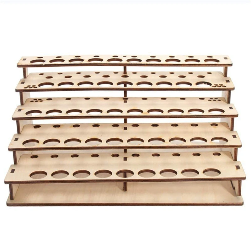 Paint Bottles Rack DIY Paint Brushes Display Rack Storage Stand,Painting Brushes Tray Modular Tool