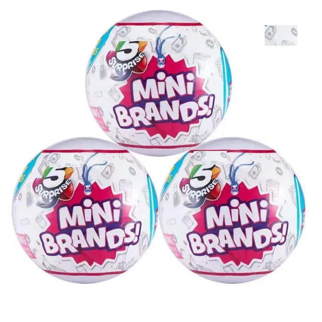 5-Surprise Mini Brands  5 Surprise Toy Mini Brands Collectible Capsule Ball Anime Figure Toys Birthday Surprise Kids Gift 6