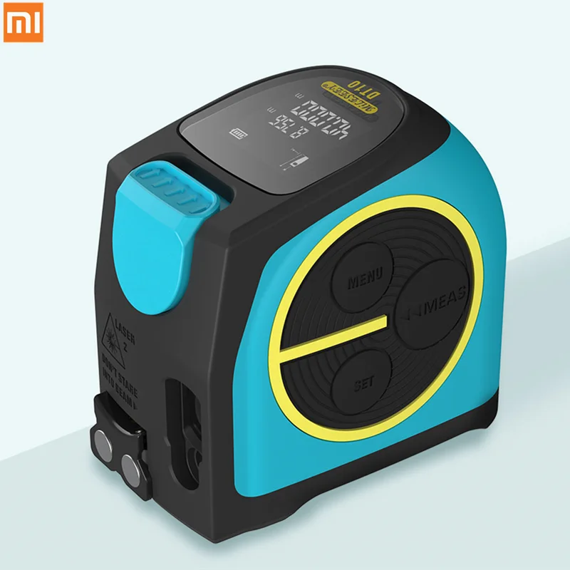 Xiaomi Youpin USB зарядка Лазерная дальность измерительная лента многофункциональное
