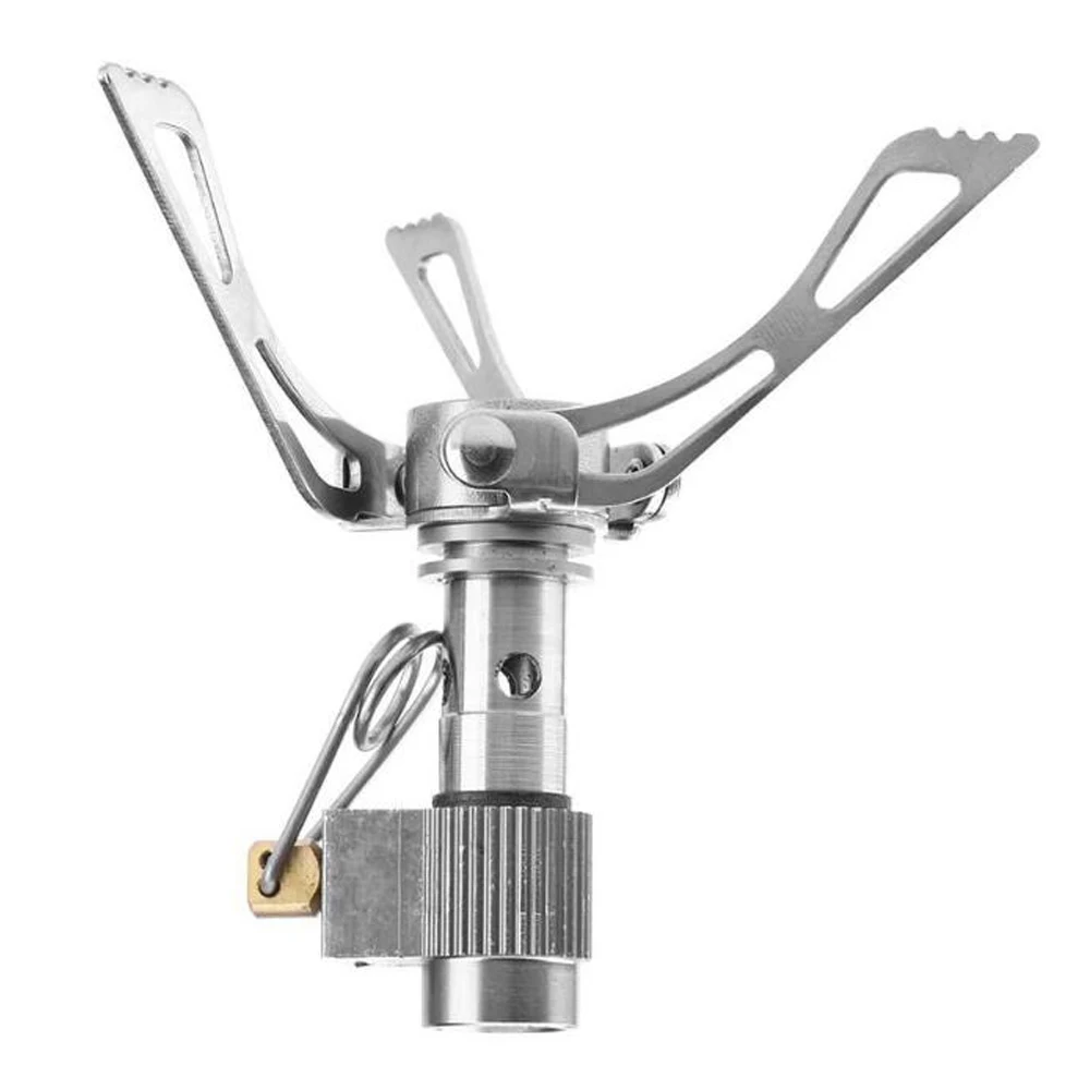 Gas Stove Convenient Durable Aluminum Alloy 2400W Outdoor Travel Survival Gas Burner Portable Barbeque Folding Cooker