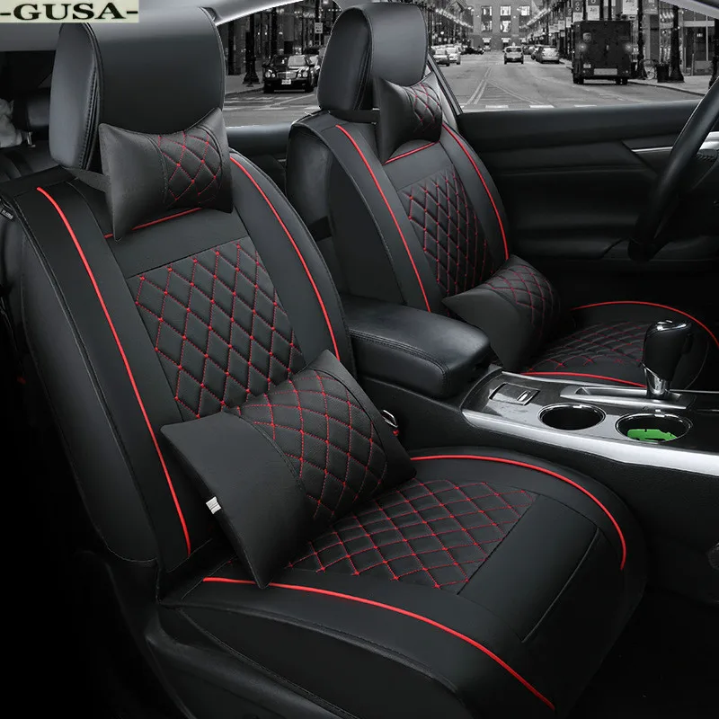 

2019 New Luxury PU Leather Car seat covers For Toyota Corolla Camry Rav4 Auris Prius Yalis Avensis SUV auto Interior Accessories