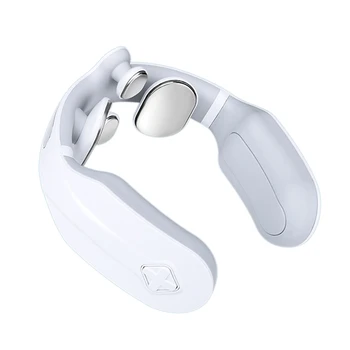 

New Neck Massage Instrument Multifunctional Vibration Intelligent Pulse Remote Control Cervical Massager Relaxation Treatments