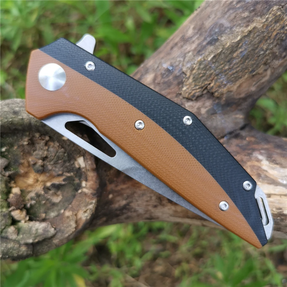 G10 D2 многофункциональный нож EDC Mini Express Box Инструмент Мини ножи хорошо подходят для