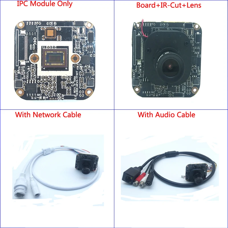 CCDCAM 1080P в режиме реального времени HD 2MP ip-камера 1/2. " CMOS IMX327+ Hisilicon 3516CV300 2 мегапикселя CCTV камера модуль Плата